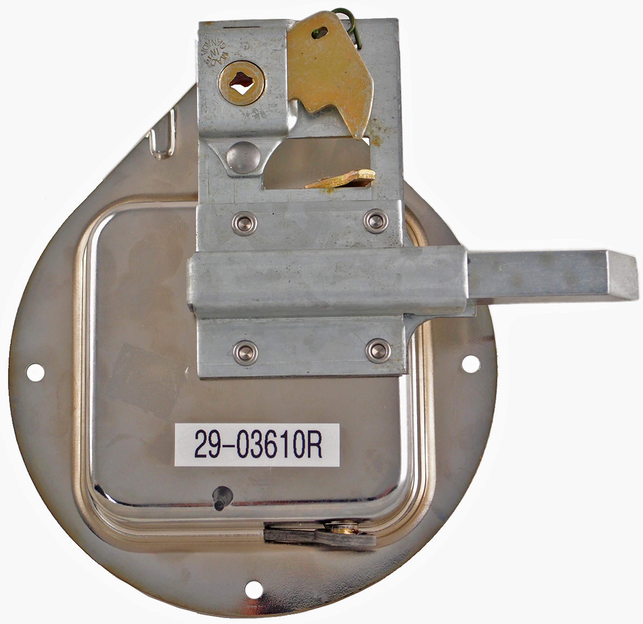 Dorman 760-5425 Cab Door (Passenger Side) Exterior Door Handle Compatible With Select Peterbilt Models, Chrome